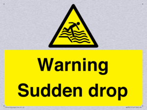 Warning Sudden drop